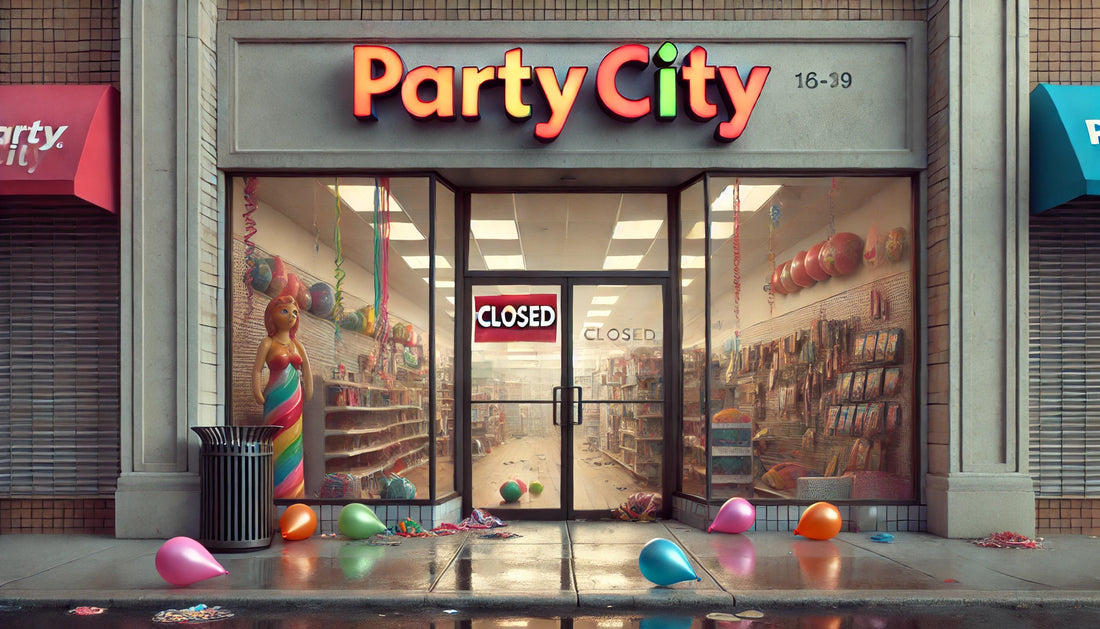 party city closed down all retail chains