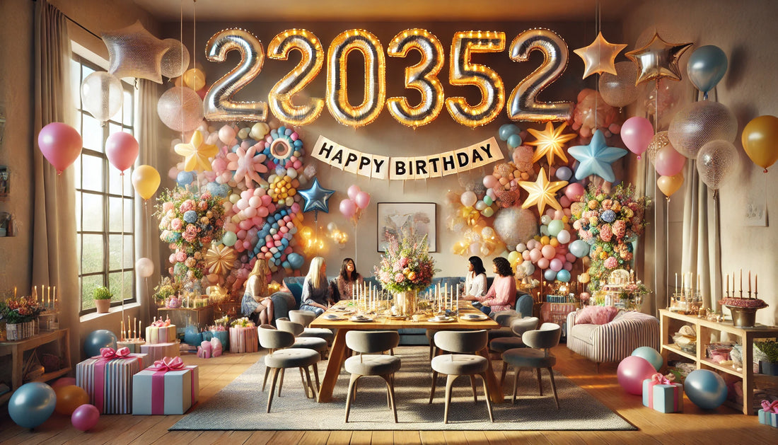 25 Creative Birthday Balloon Ideas for Home Celebrations 2025