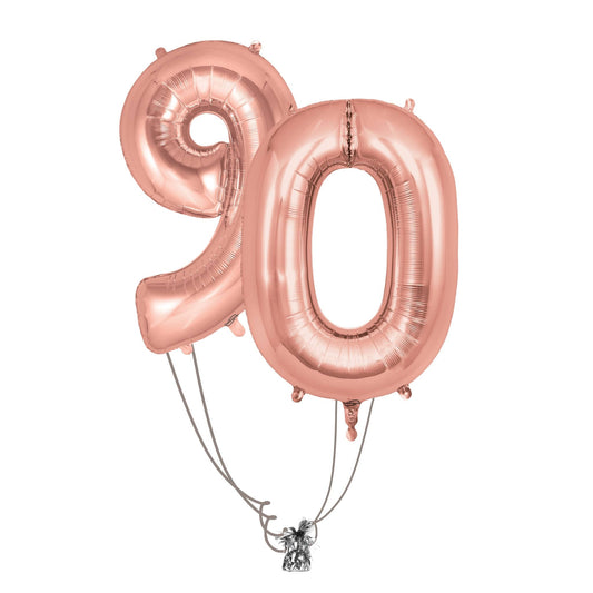 Pick Your Age Balloon Number Bouquet - Two Numbers