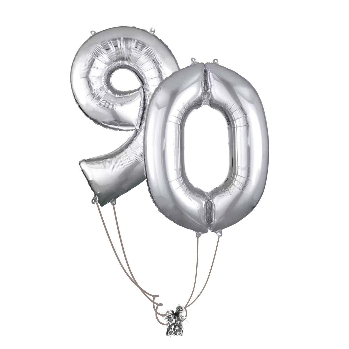 Pick Your Age Balloon Number Bouquet - Two Numbers