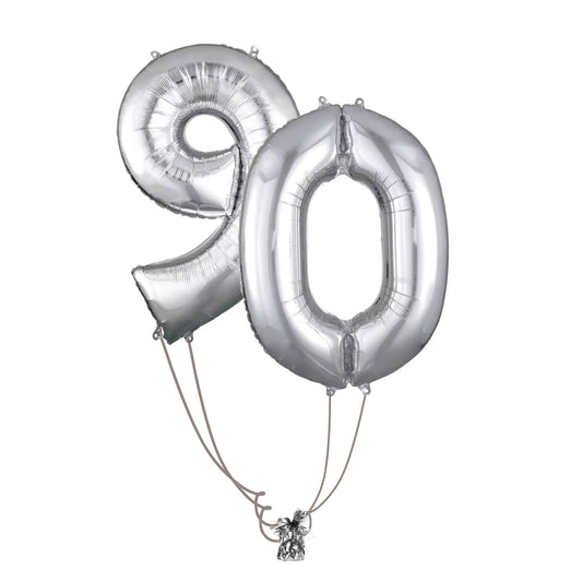 Pick Your Age Balloon Number Bouquet - Two Numbers