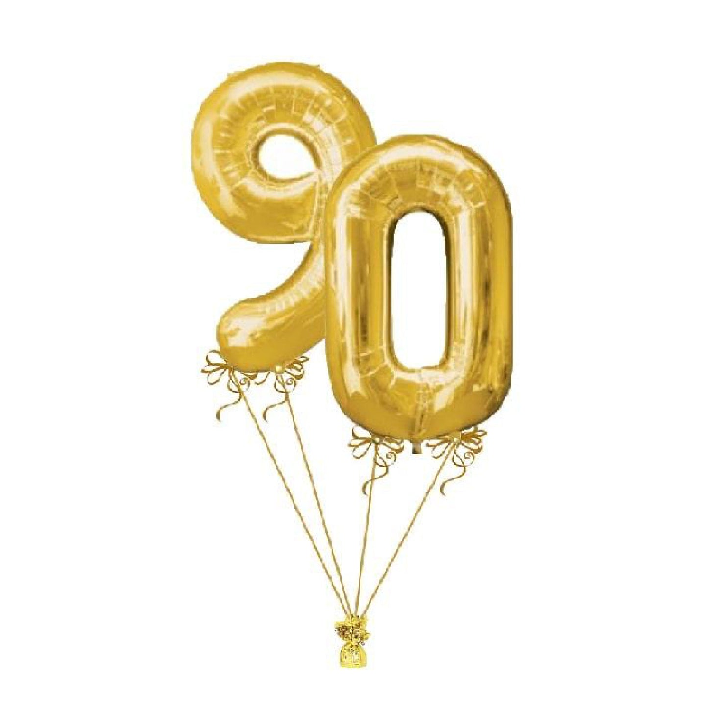 Pick Your Age Balloon Number Bouquet - Two Numbers