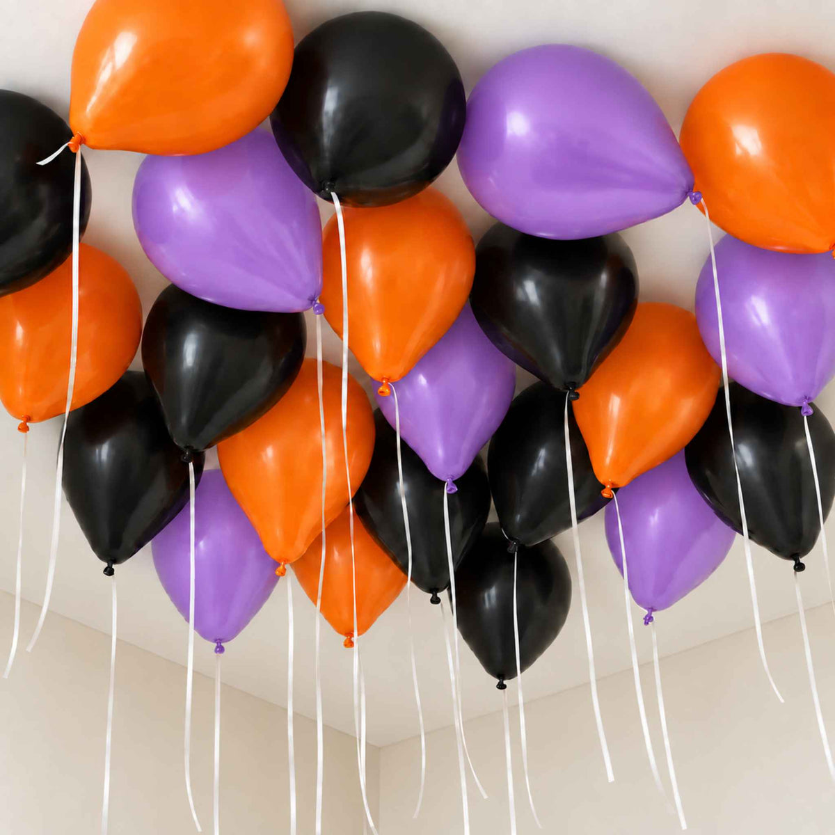 25 Halloween Classics Helium Ceiling Balloons