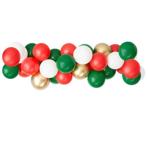 Christmas Balloon Garland