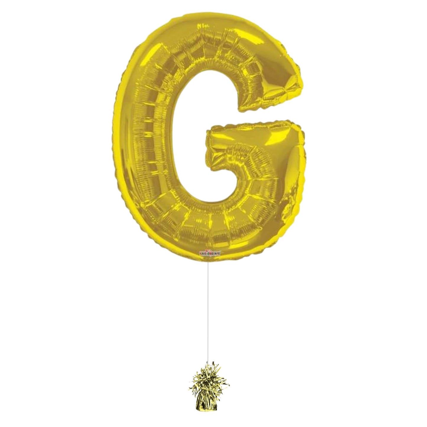 34" Gold Letter G (Helium Filled)