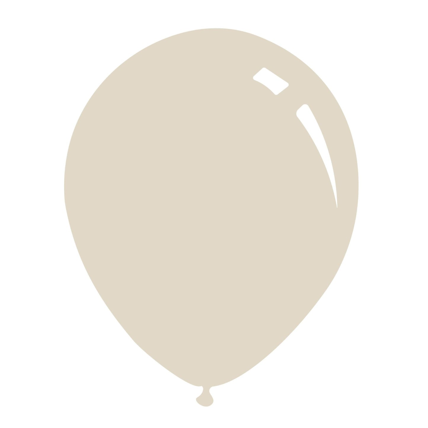 11-Inch Sand Helium Balloon – Elegant & Neutral Party Decor