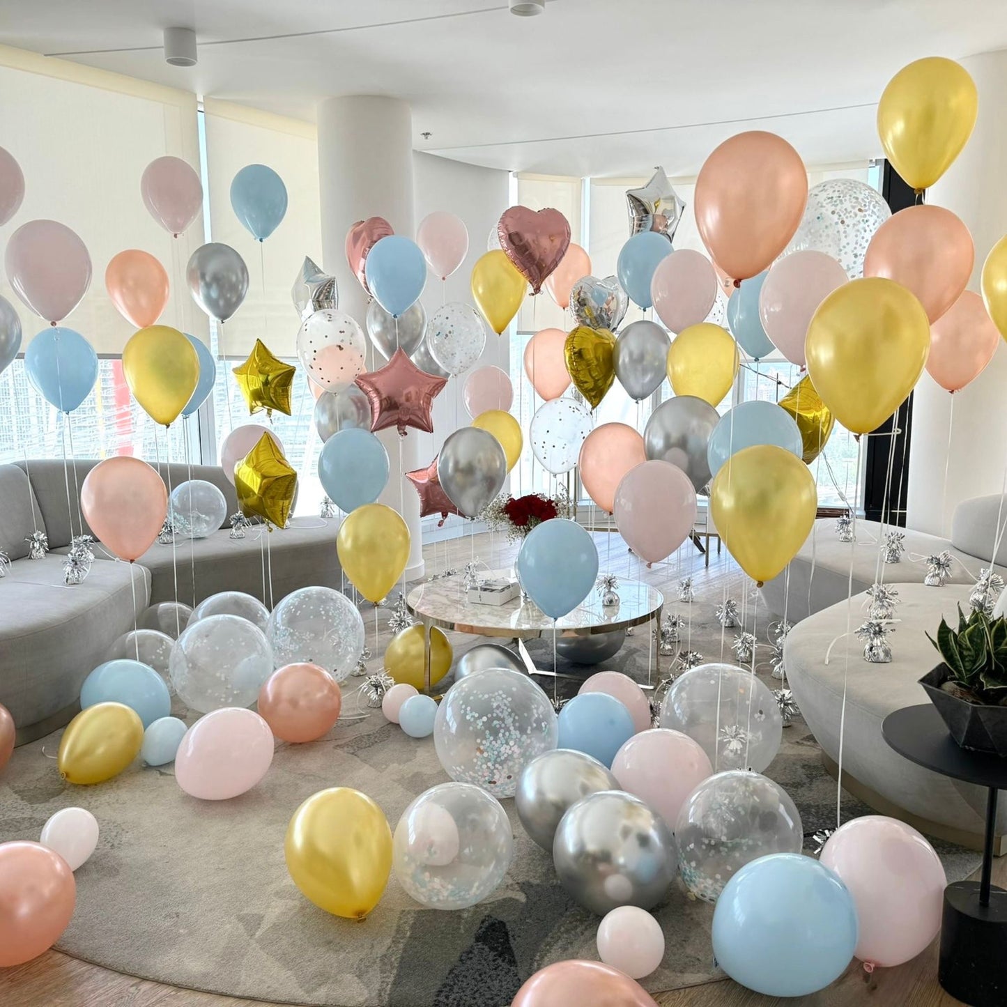 Billionaire's Favourite Balloon Wall Package