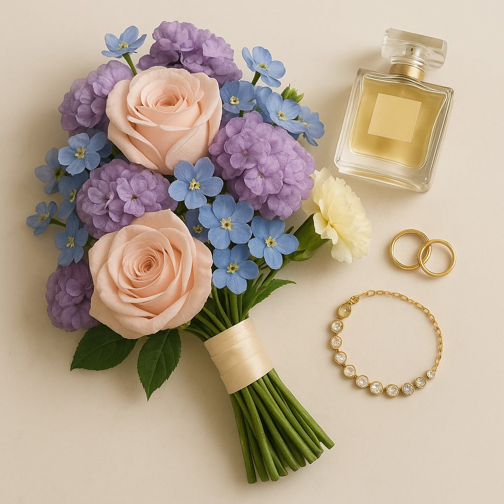 Luxury N°5 Secret Garden Fresh Flower Box