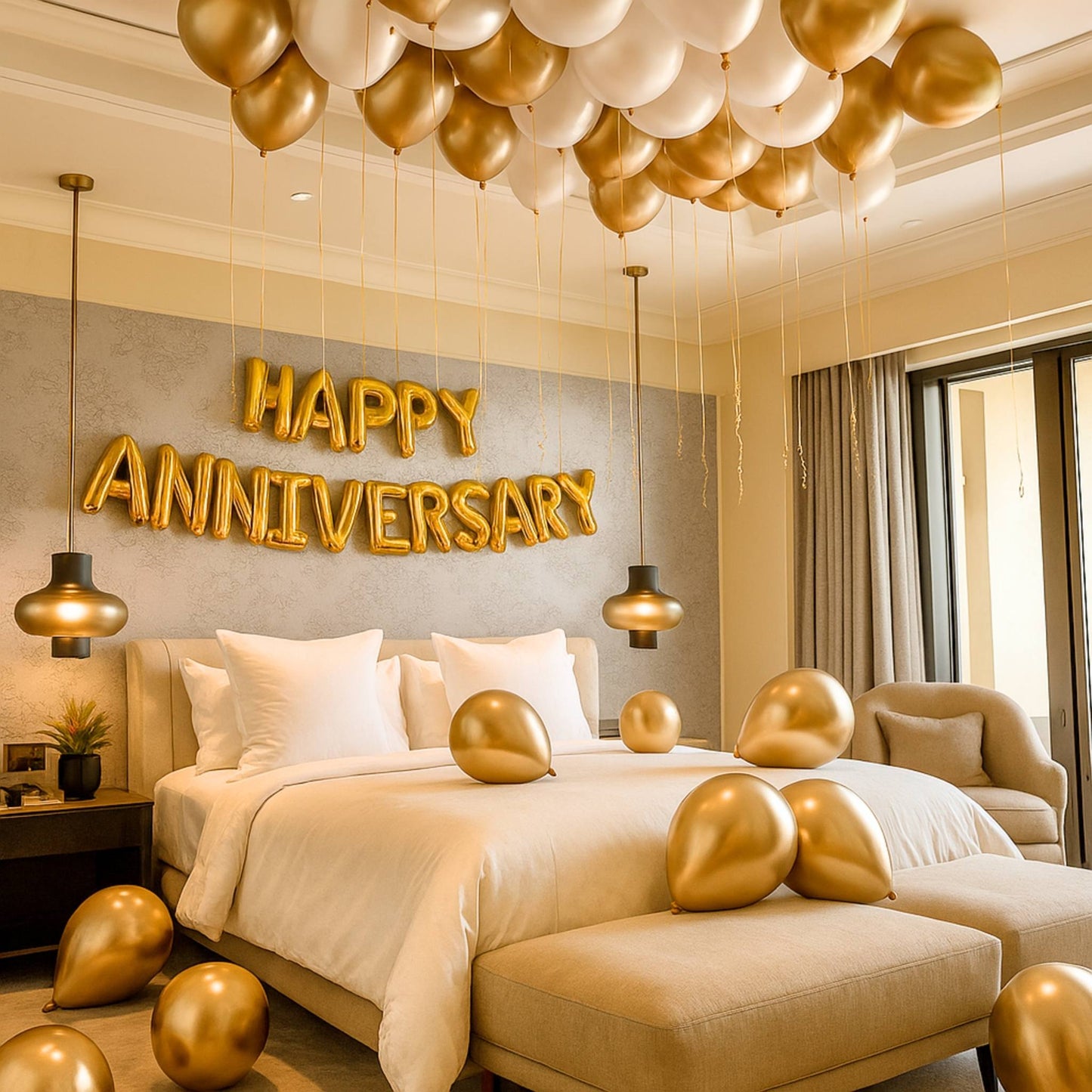 Hotel Aimer Balloon Package Happy Anniversary