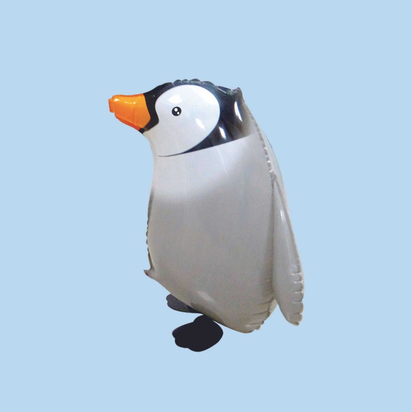 Cute Helium Filled Walking Penguin Foil Balloon