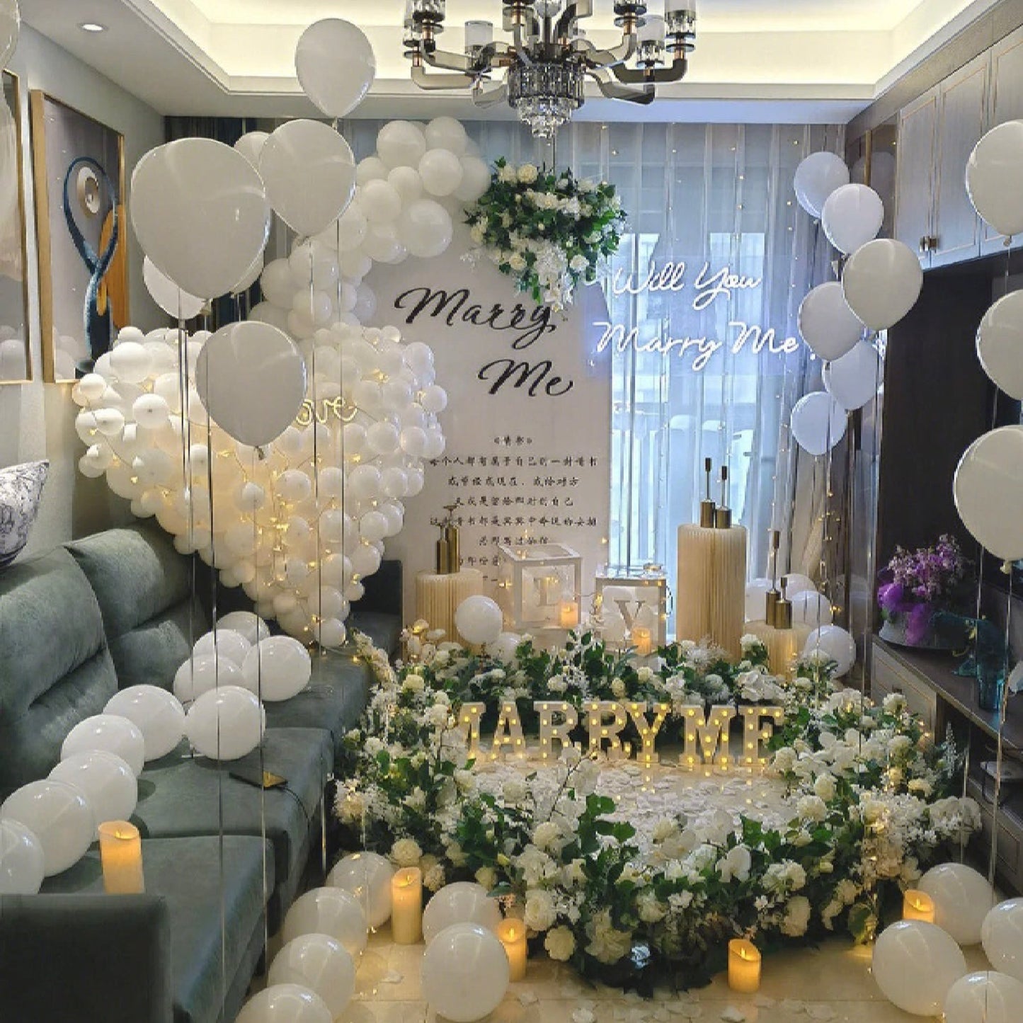 Complete marry me proposal package