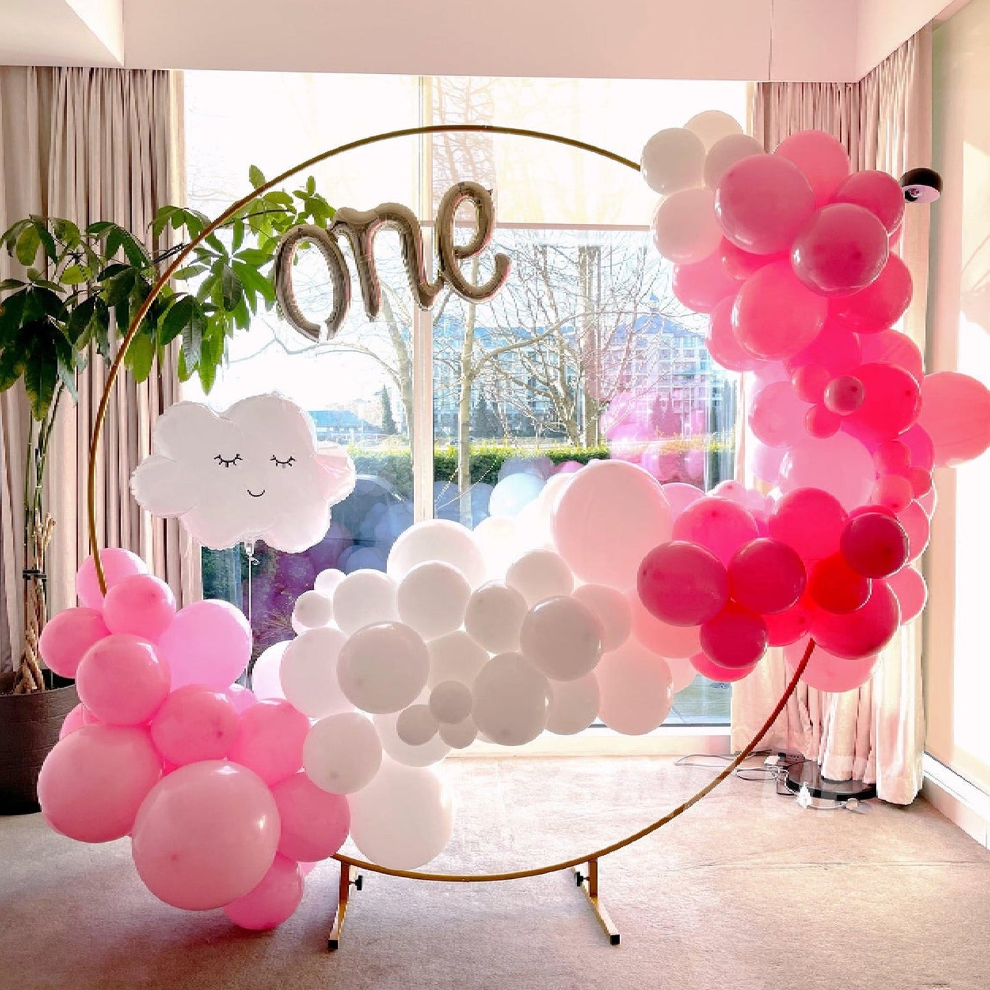 Baby Cloud Balloon Garland Decoration Set