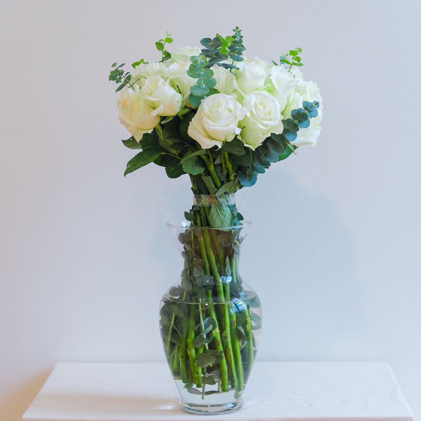 Eucalyptus Breeze Roses