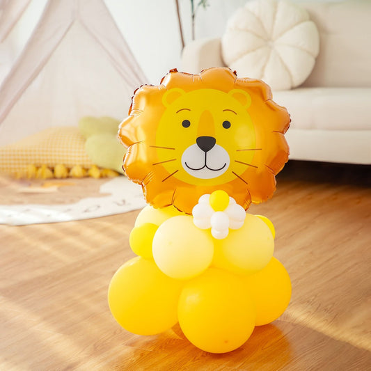 22 Inch Cute Helium Quality Lion Foil Balloon
