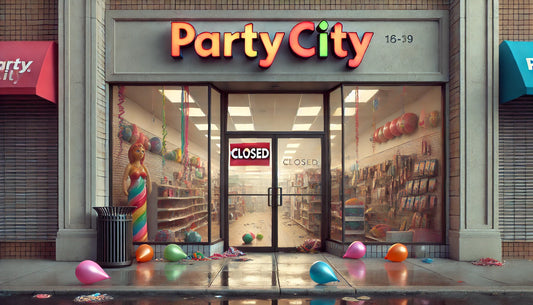 party city closed down all retail chains