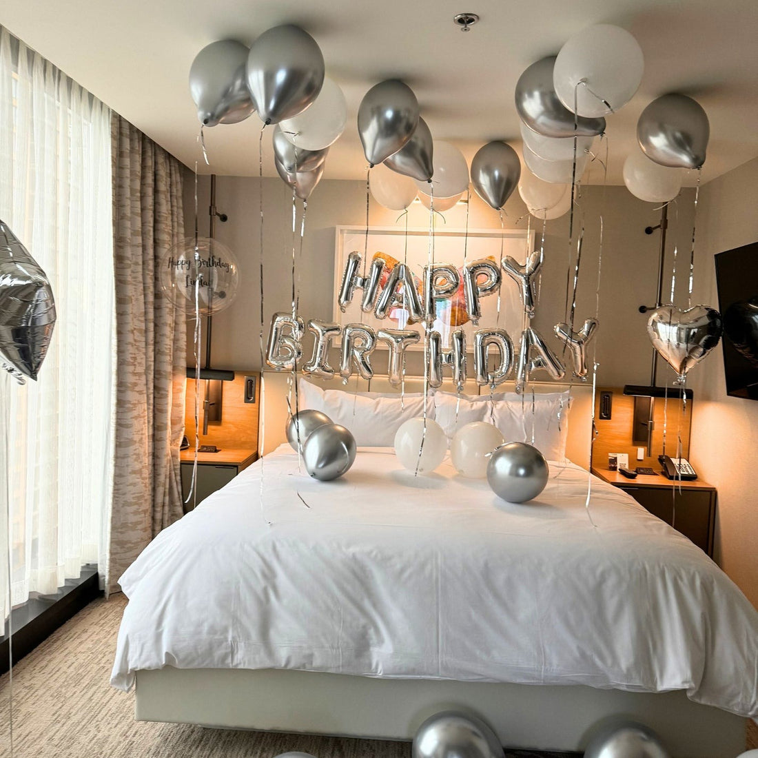 Stunning Hotel Balloon Package designed for JW Marriott Los Angeles L.A. LIVE