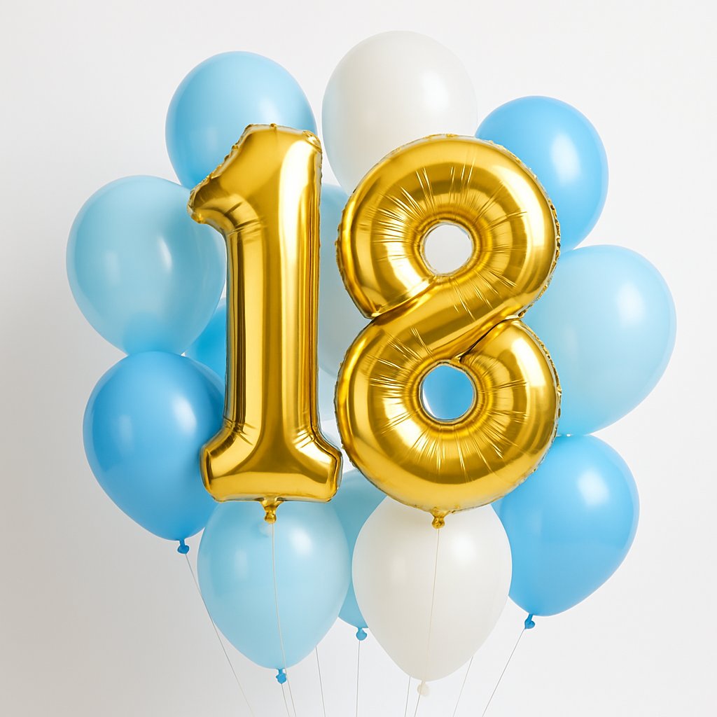 Jumbo Helium Number Balloons