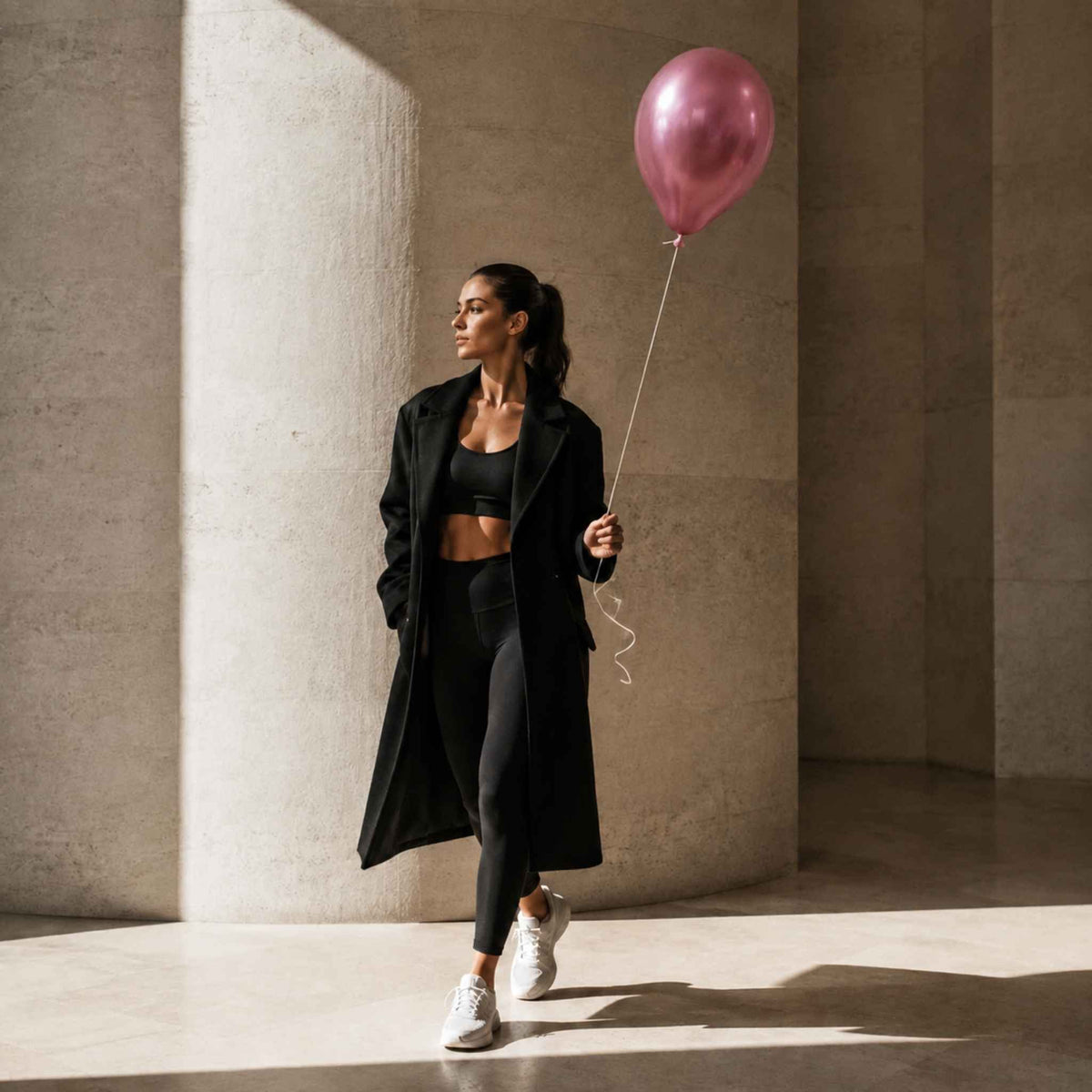 11-Inch Chrome Mauve Helium Balloon