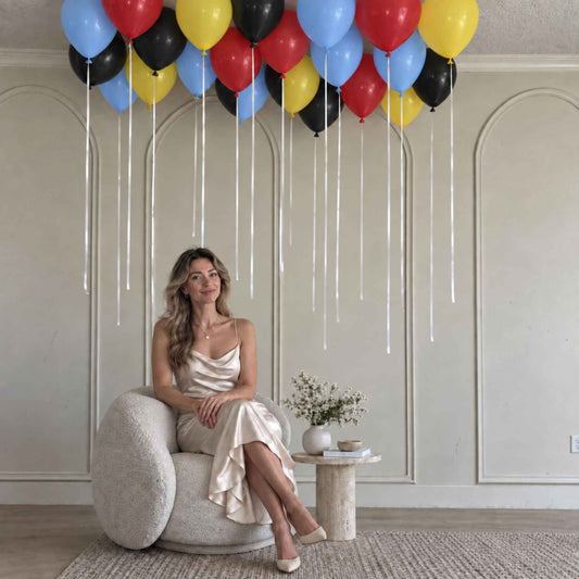 25 Super Power Helium Ceiling Balloons