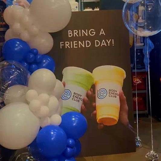 Ocean Dream Balloon Custom Logo Backdrop Bubble Package