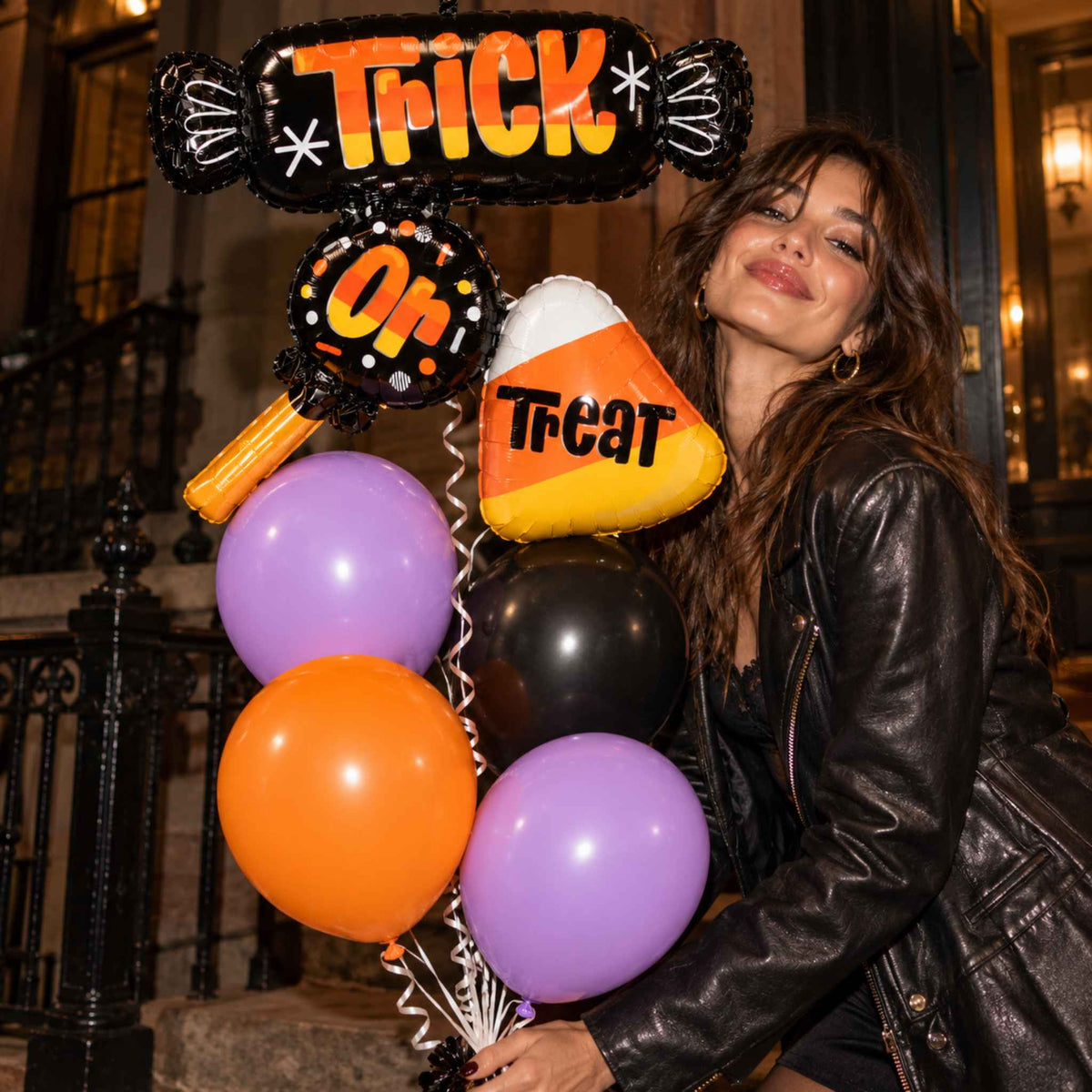 Halloween Trick or Treat Helium Balloon Bouquet