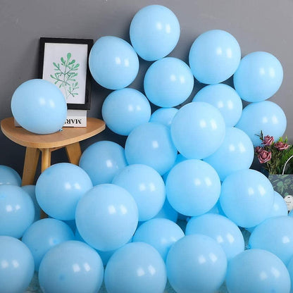 11-Inch Sky Blue Helium Balloon – Light & Elegant Party Decor