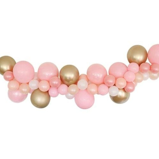 Princess Gold Balloon Garland