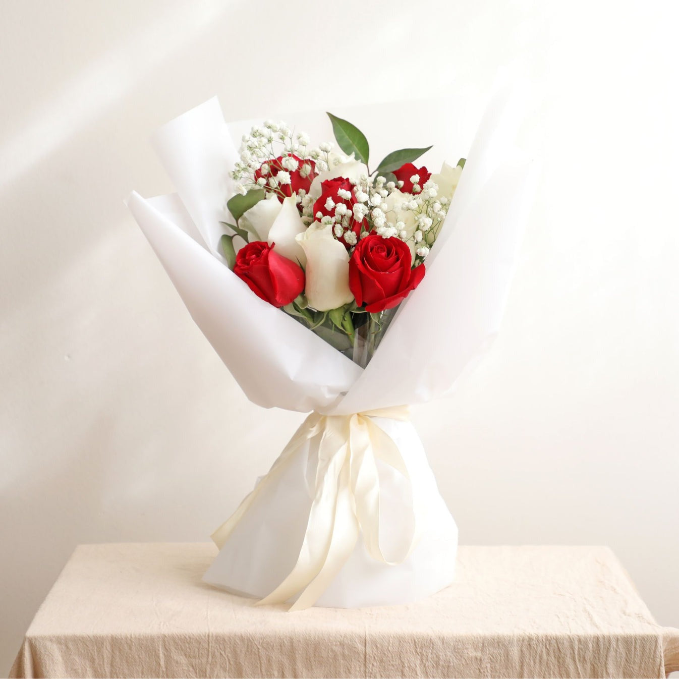 Valentines Whisper Love Flower bouquet