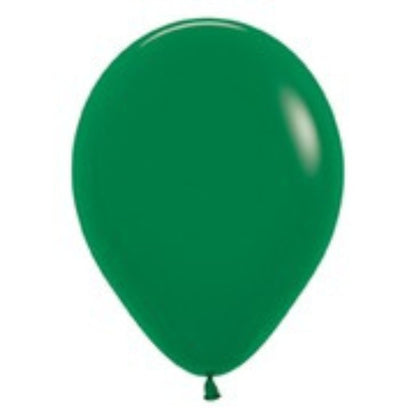 11-Inch Forest Green Helium Balloon – Natural Party Decor