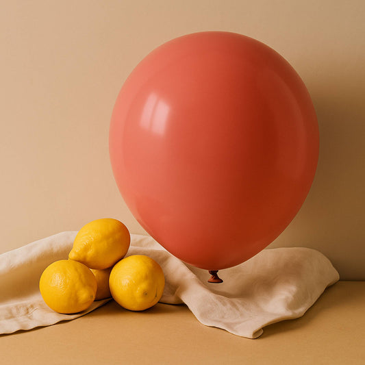 11-Inch Rosewood Helium Balloon – Elegant & Timeless Party Decor