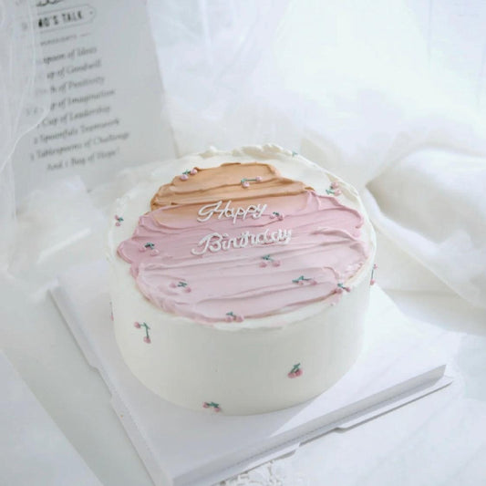 Instagram style color pop cake