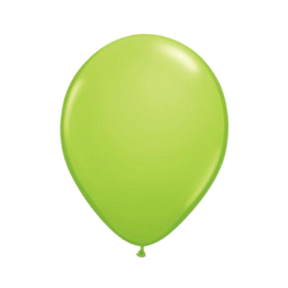 11 Inch Lime Green Helium Balloon – Vibrant Party Accent