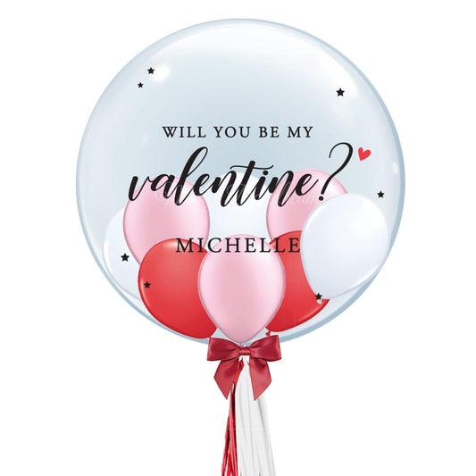 Will You Be My Valentines? Helium Balloon