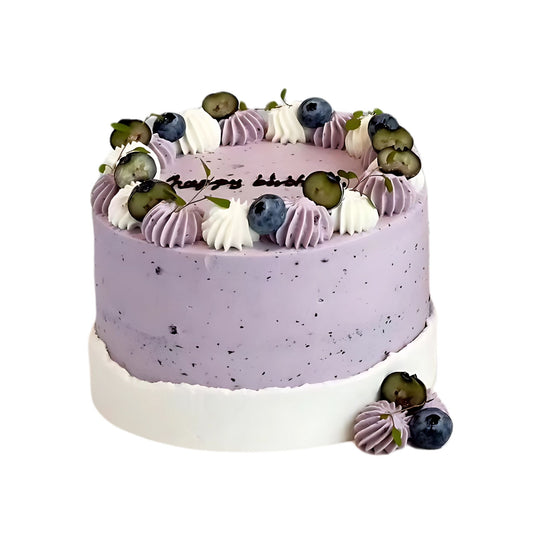 Purple Lilac Birthday Cake