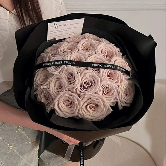 Bouquet of 33 Manta Roses - Qi Flower