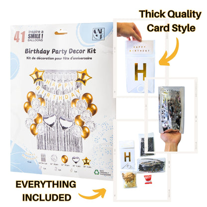 One Up Happy Birthday Decor Party kit