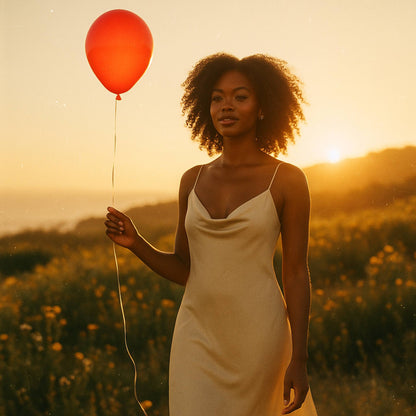 11-Inch Red Helium Balloon – Bold & Classic Party Decor