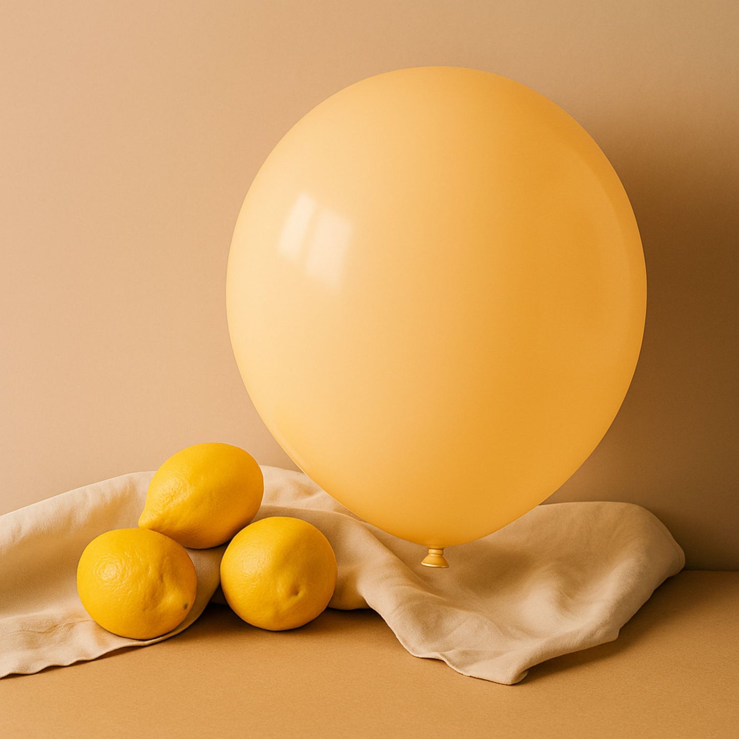 11-Inch Apricot Helium Balloon – Elegant Party Decor