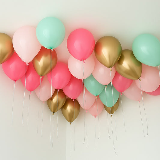 25 Butterfly Fairytale Helium Ceiling Balloons