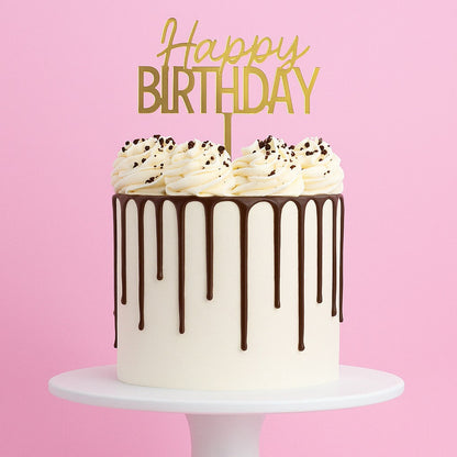 Classic Chocolate Drip Cake