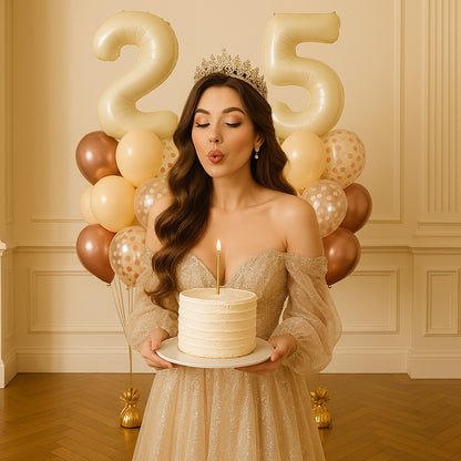 Beige Number Pick an Age