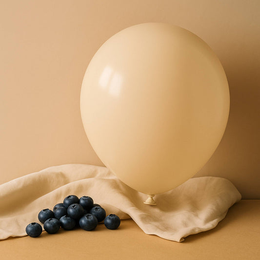11-Inch Sand Helium Balloon – Elegant & Neutral Party Decor