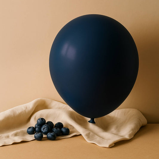 11-Inch Navy Blue Helium Balloon – Elegant Party Decor