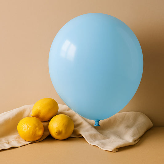 11-Inch Pastel Blue Helium Balloon – Soft Party Decor