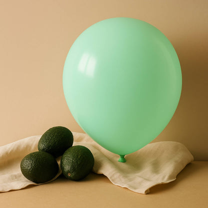 11-Inch Pastel Green Helium Balloon – Soft Party Decor