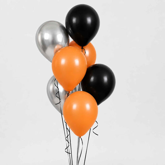 Halloween Party Helium Balloon Bouquet of 7