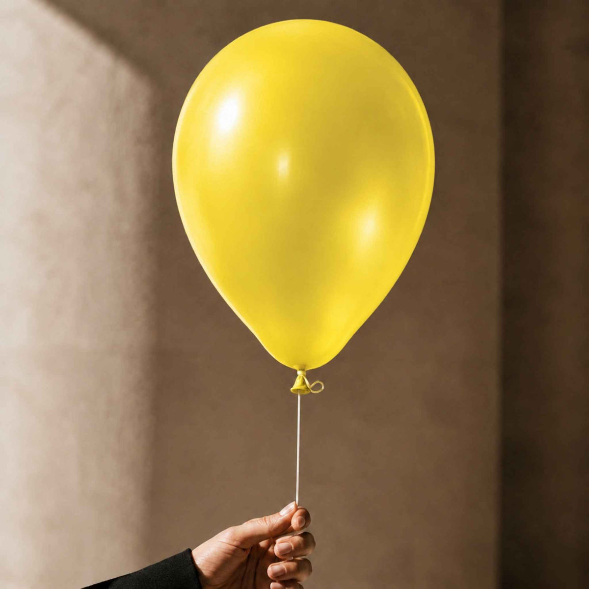 11-Inch Yellow Helium Balloon