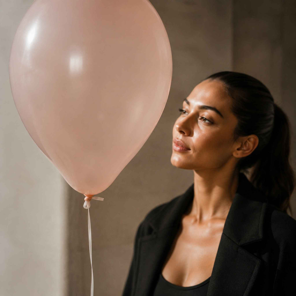 11-Inch Pastel Pink Helium Balloon