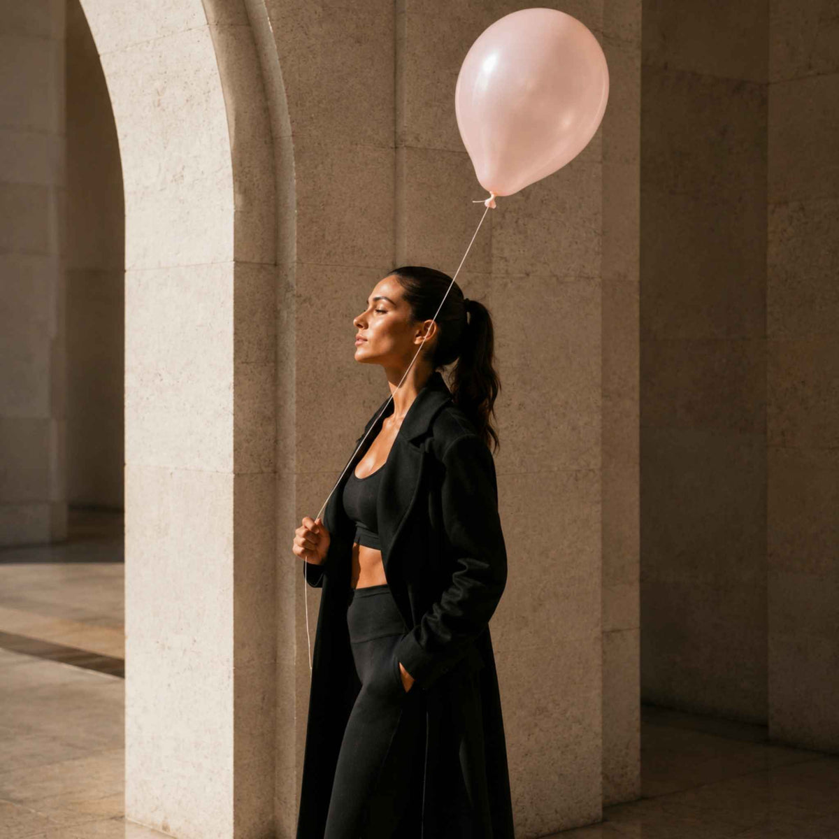 11-Inch Pastel Pink Helium Balloon