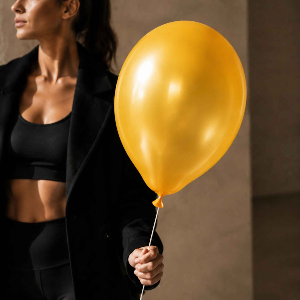 11-Inch Pearl Gold Helium Balloon
